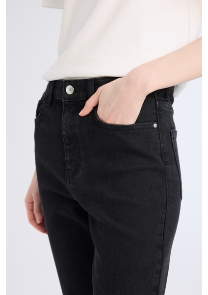 Mary Vintage Straight Fit Yüksek Bel Düz Paça Uzun Jean Pantolon D8180AX25SP indirimleri