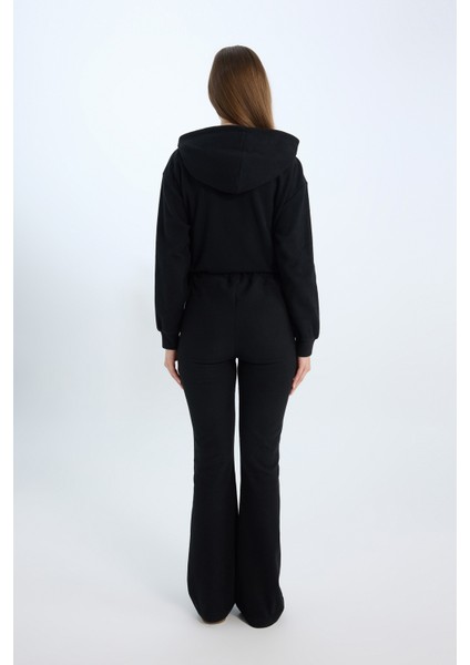 Wide Leg Geniş Paça Beli Lastikli Uzun Boy Pantolon E4387AX24WN indirimleri