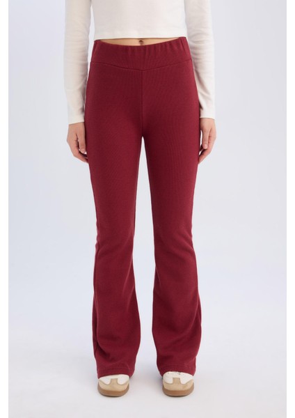 Wide Leg Geniş Paça Esnek Belli Uzun Boy Pantolon E4387AX24WN fırsatları