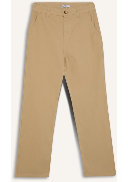 Coool Straight Fit Gabardin Pantolon Yüksek Bel E4346AX25SP