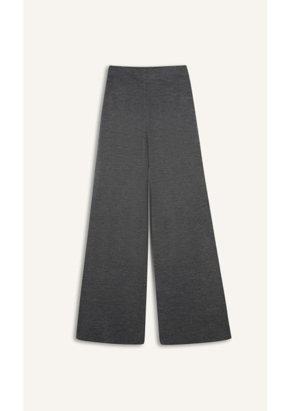 Wide Leg Geniş Bol Paça Triko Pantolon F2918AX25AU
