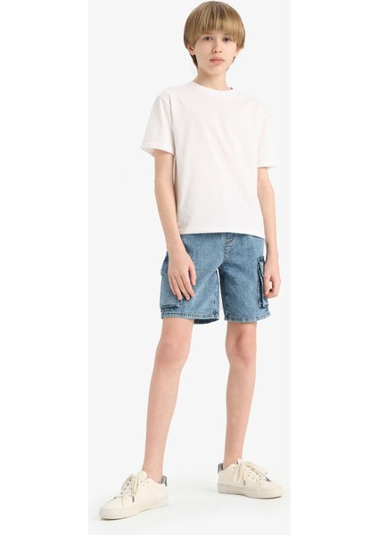 Erkek Çocuk Jean Şort D8566A825SM modelleri