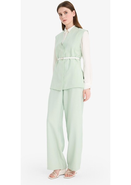 Wide Leg Basic Düz Geniş Paça Pantolon E7979AX25SM modelleri