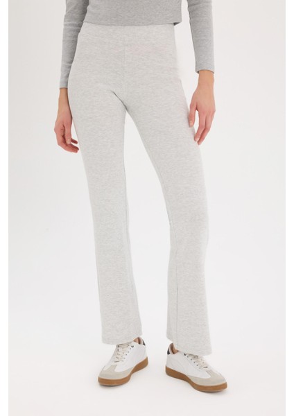 Coool Flare Fit Esnek Belli İspanyol Paça Ribana Pantolon E0628AX25SP modelleri
