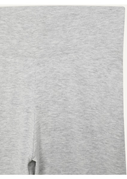 Coool Flare Fit Esnek Belli İspanyol Paça Ribana Pantolon E0628AX25SP