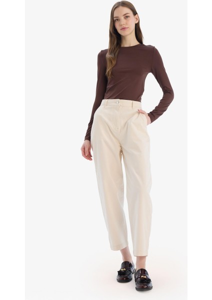 Carrot Fit Gabardin Pantolon Normal Bel E5963AX25SP fiyatları