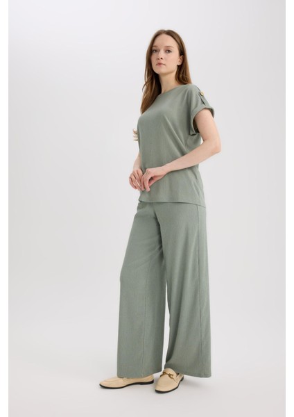 Straight Fit Düz Paça Pantolon E0327AX25SP