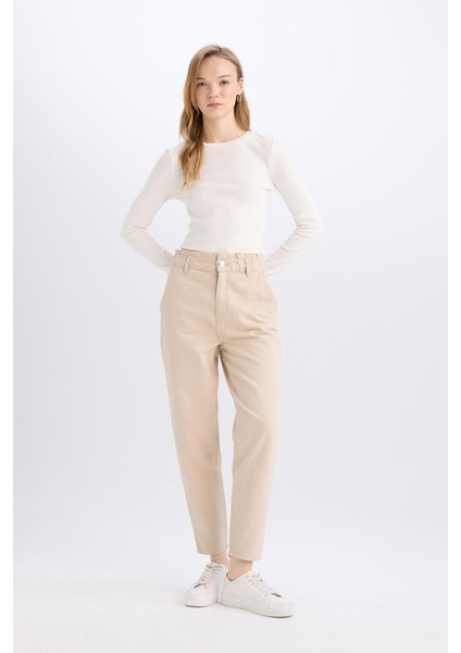 Paperbag Gabardin Kumaş Pantolon Standart Paça Cepli S2790AZ25SP fiyatları