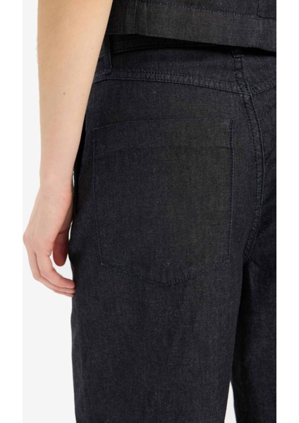 Wide Leg Yüksek Bel Geniş Paça Uzun Jean Pantolon E5794AX25SP indirimleri