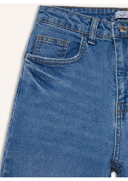 Mary Vintage Straight Fit Yüksek Bel Düz Paça Jean Pantolon D7980AX25SP