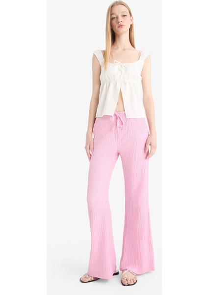 Coool Flare Fit Beli Lastikli Bürümcük Pantolon E9942AX25SM fiyatları