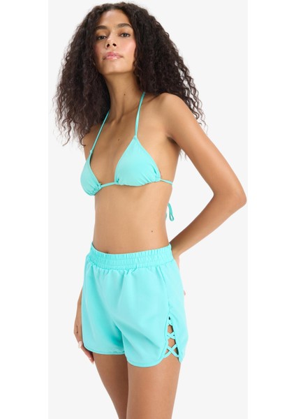 Regular Fit Deniz Şortu-Fall in Love B7210AX25SM fiyatları