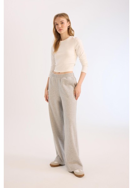 Coool Wide Leg Eşofman Altı Beli Lastikli Geniş Bol Paça B3345AX25SP modelleri