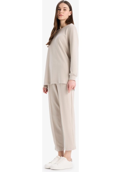Regular Fit Esnek Belli Cepli Basic Düz Pantolon E1954AX25SP modelleri
