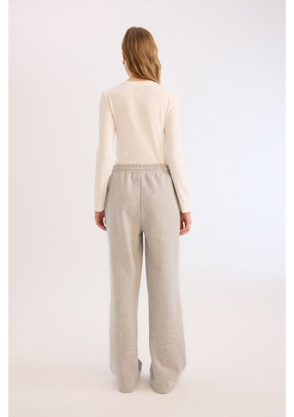 Coool Wide Leg Eşofman Altı Beli Lastikli Geniş Bol Paça B3345AX25SP