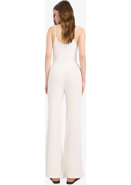 Coool Flare Fit Beli Lastikli Bürümcük Pantolon E9942AX25SM indirimleri