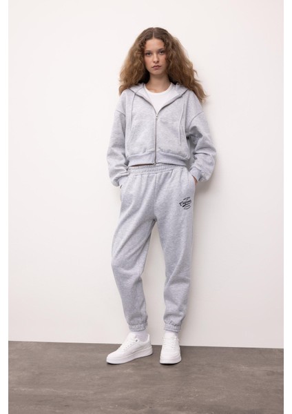 Coool Jogger Eşofman Altı Baskılı Beli Paçası Lastikli Cepli Basic Düz X5391AZ24WN fiyatları