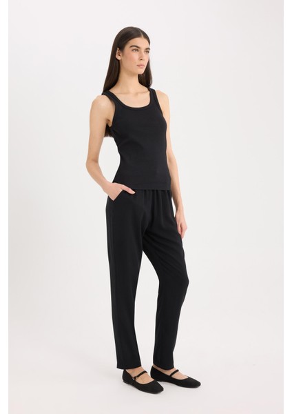 Harem Belmando Kumaş Pantolon Cepli Normal Bel Basic Düz Paça L3164AZ25SM fiyatları