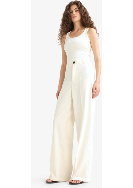 Straight Fit Fleto Cepli Normal Bel Standart Boy Pantolon F6214AX25AU modelleri