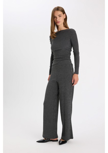 Wide Leg Bürümcük Pantolon fiyatları