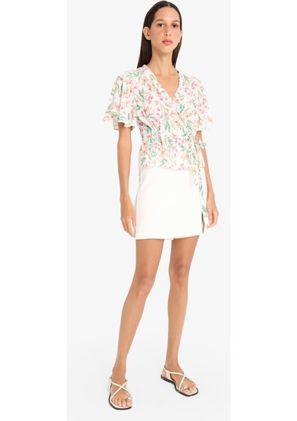 Normal Bel Basic Düz Şort Etek C1860AX25SP fiyatları