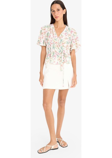 Normal Bel Basic Düz Şort Etek C1860AX25SP fırsatları