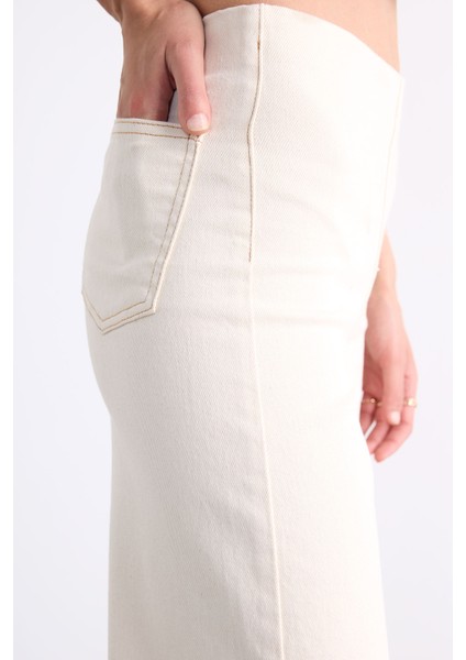 Geniş Paça Basic Düz Pantolon F7455AX25SM indirimleri
