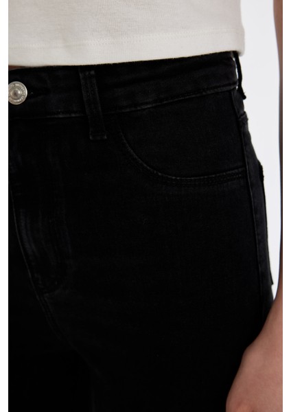 Yüksek Bel Bilek Boy Jean Pantolon C8545AX24WN