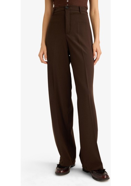 Straight Fit Fleto Cepli Normal Bel Standart Boy Pantolon F6214AX25AU modelleri