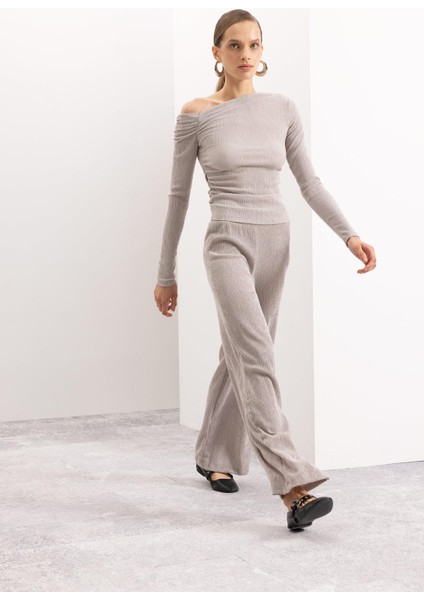 Wide Leg Bürümcük Pantolon modelleri