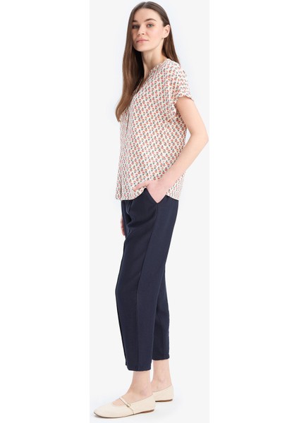 Jogger Fit Esnek Belli Düz Paça Pantolon D2573AX25SP fiyatları