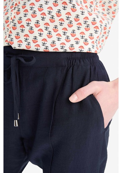 Jogger Fit Esnek Belli Düz Paça Pantolon D2573AX25SP indirimleri