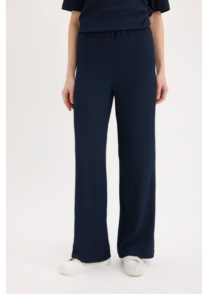 Bürümcük Pantolon Wide Leg Geniş Bol Paça Esnek Belli C0200AX25SP indirimleri