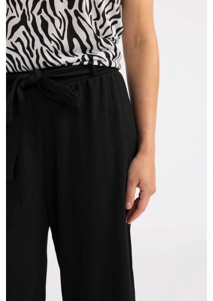 Culotte Geniş Paça Bürümcük Kapri D2175AX24SM fırsatları