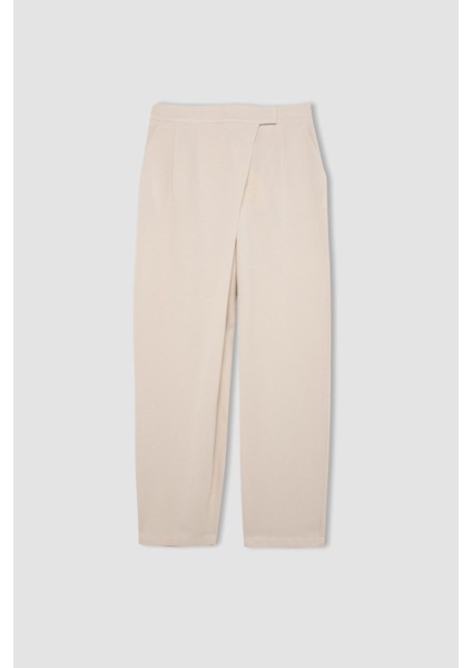 Beli Lastikli Keten Karışımlı Harem Pantolon C2100AX24SP