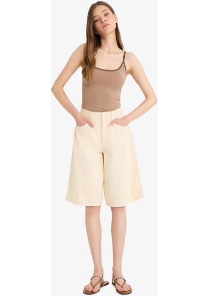 Coool Normal Bel Kısa Paça Gabardin Bermuda Şort F3133AX25HS fiyatları
