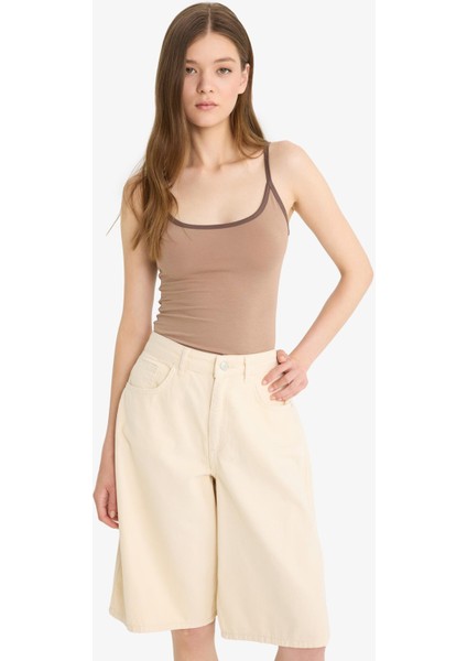 Coool Normal Bel Kısa Paça Gabardin Bermuda Şort F3133AX25HS indirimleri