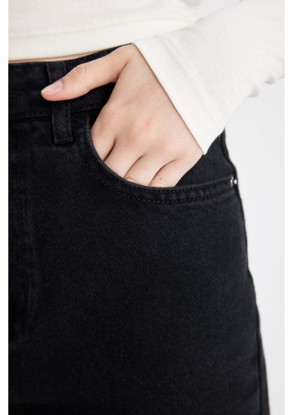 90's Wide Leg Yüksek Bel Uzun Jean Pantolon D4315AX24AU indirimleri