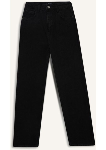 90's Wide Leg Yüksek Bel Uzun Jean Pantolon D4315AX24AU