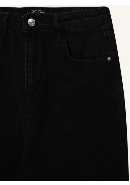 90's Wide Leg Yüksek Bel Uzun Jean Pantolon D4315AX24AU
