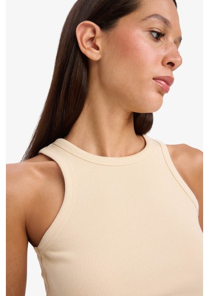 Fitted Halter Yaka Fitilli Kaşkorse Atlet U0357AZ25SM fırsatları