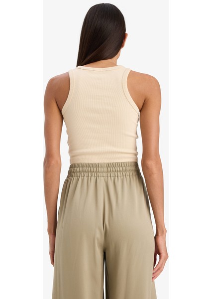 Fitted Halter Yaka Fitilli Kaşkorse Atlet U0357AZ25SM indirimleri