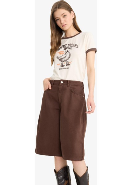 Coool Normal Bel Kısa Paça Gabardin Bermuda Şort F3133AX25HS indirimleri