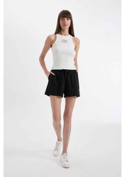 Regular Fit Basic Düz Bermuda Şort D3327AX24SM fiyatları