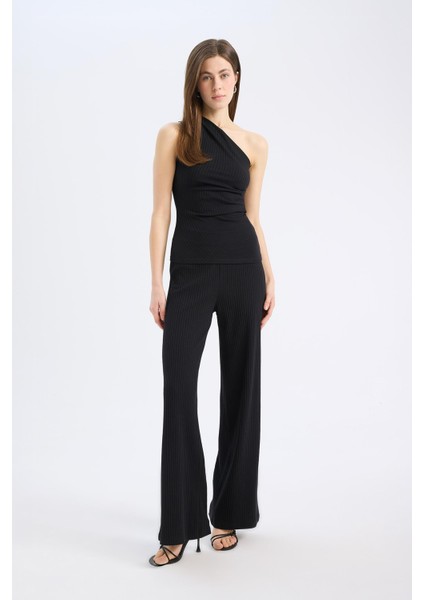 Slim Fit Dar Kesim Fitilli Kaşkorse Basic Düz Pantolon E5783AX25SP fiyatları