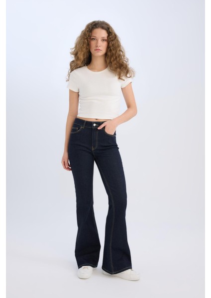 Mia Normal Bel Uzun Jean Pantolon E3877AX25SP modelleri