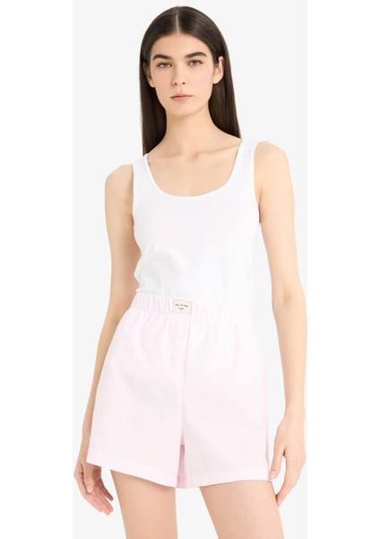 Regular Fit Kısa Boy Poplin 2'li Pijama Alt-Fall in Love E4342AX25SM indirimleri
