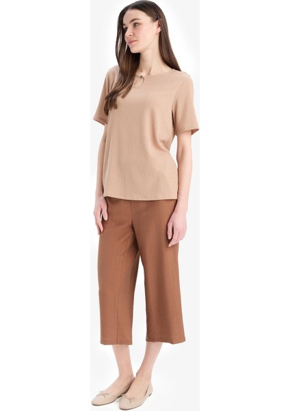 Beli Lastikli Basic Düz Cepli Kapri E4390AX25SM fırsatları