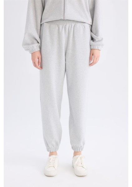 Coool Basic Düz Jogger Eşofman Altı Beli Paçası Lastikli E1478AX24WN fırsatları