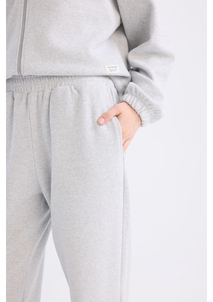 Coool Basic Düz Jogger Eşofman Altı Beli Paçası Lastikli E1478AX24WN indirimleri